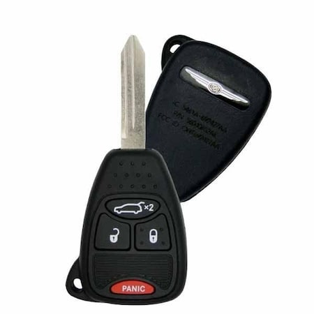 Oem OEM: REF: 2004-2008 Jeep Liberty / 4-Button Remote Head Key / PN: 05189230AA / M3N5WY72XX RHK-ULK004